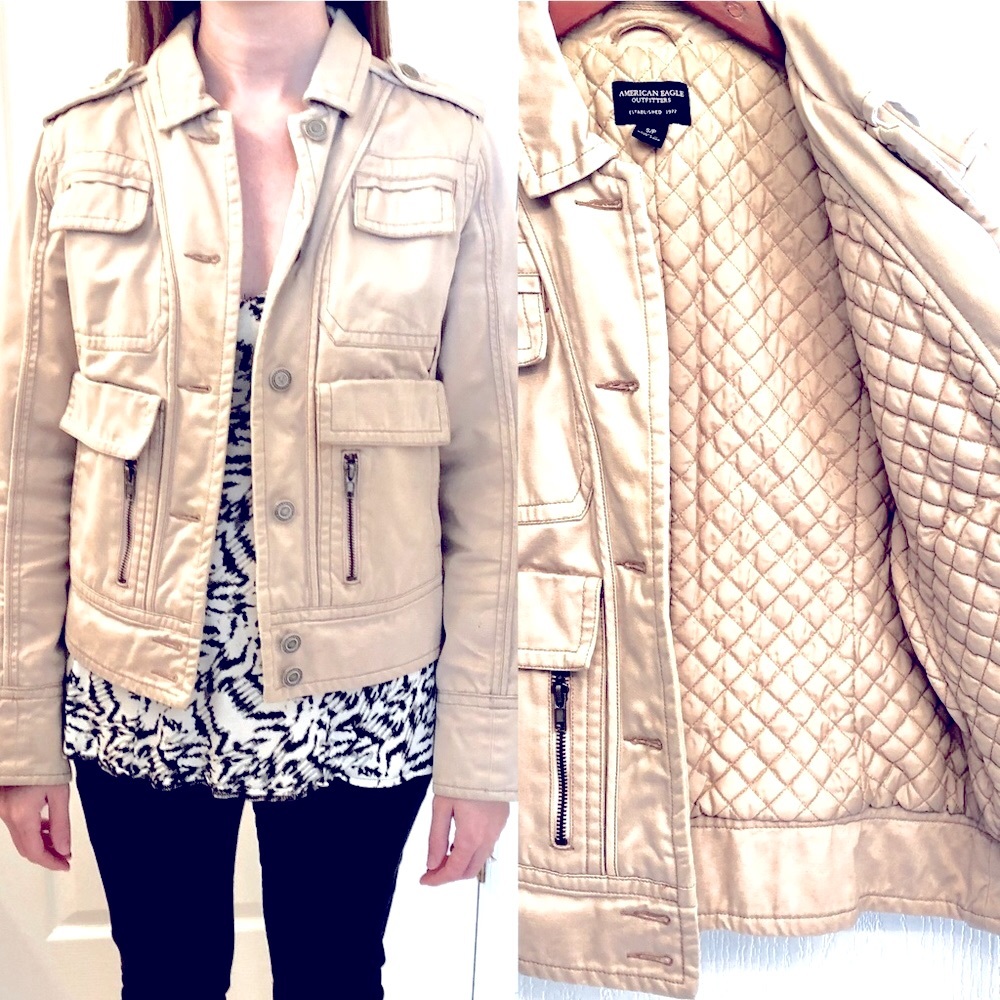 American Eagle military jacket
